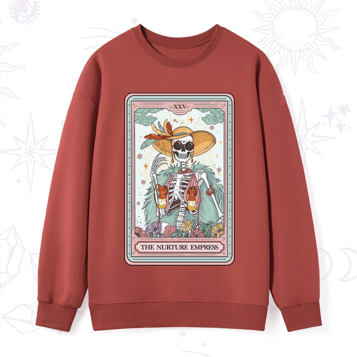 Purplehecate The Nurture Empress Tarot Sweatshirt