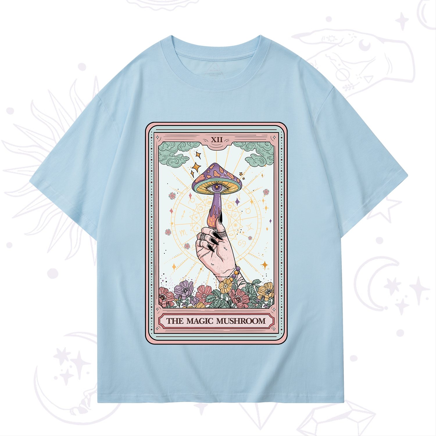 Purplehecate The Magic Murshroom Tarot T-Shirt