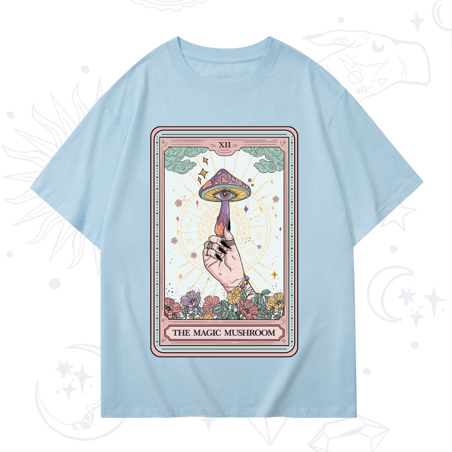 Purplehecate The Magic Murshroom Tarot T-Shirt