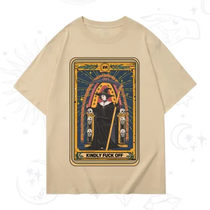 Purplehecate The Kindly Fuck Off Tarot T-Shirt