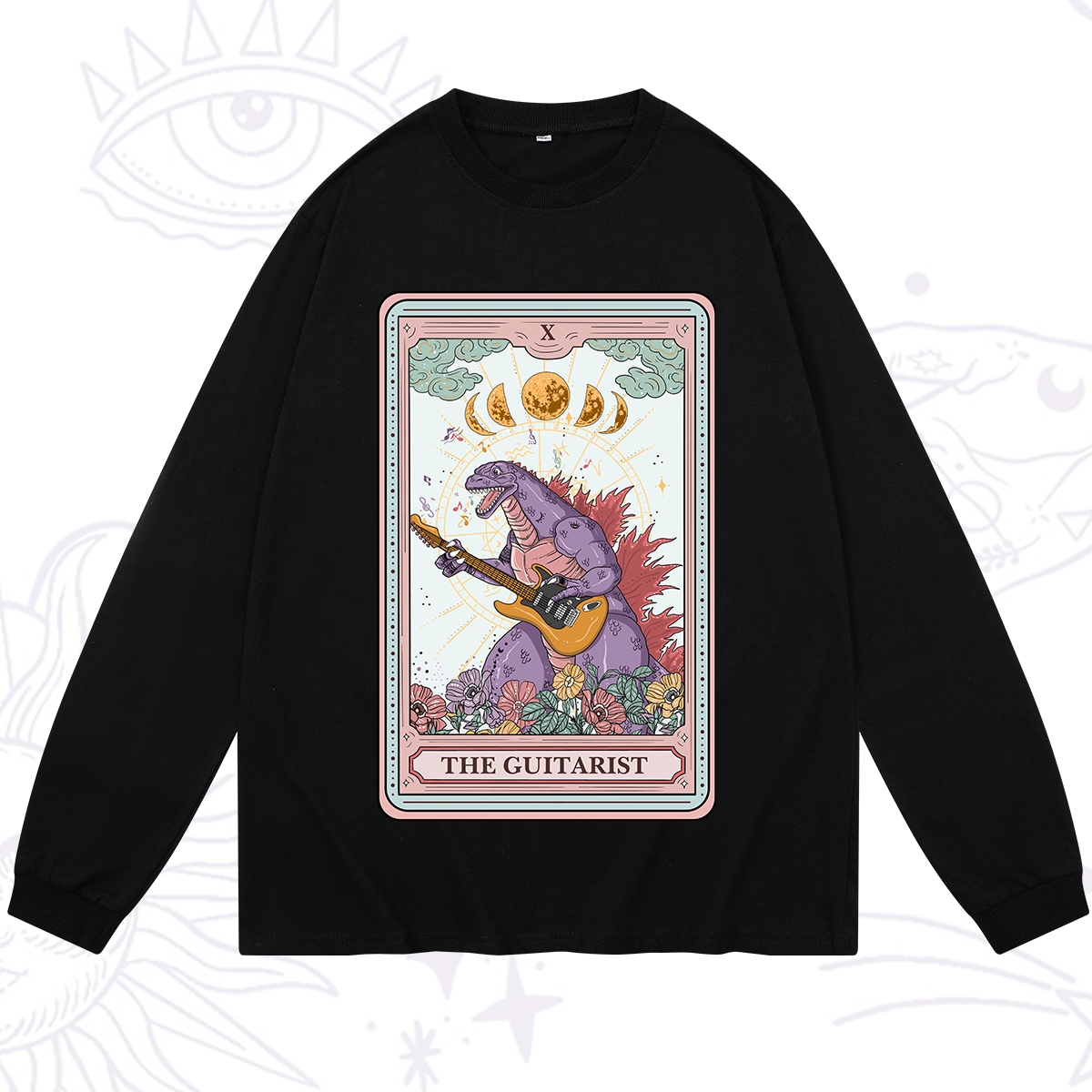 Purplehecate The Guitarist Tarot Long Sleeve T-Shirt