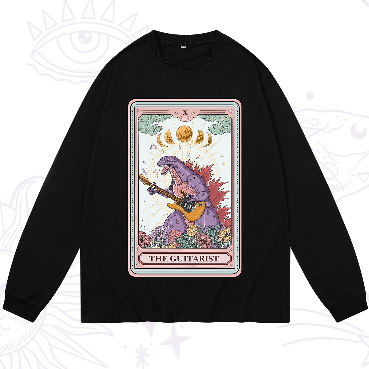 Purplehecate The Guitarist Tarot Long Sleeve T-Shirt