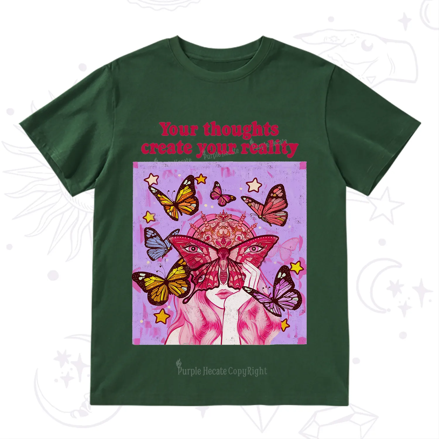 Purplehecate Create Your Reality T-Shirt