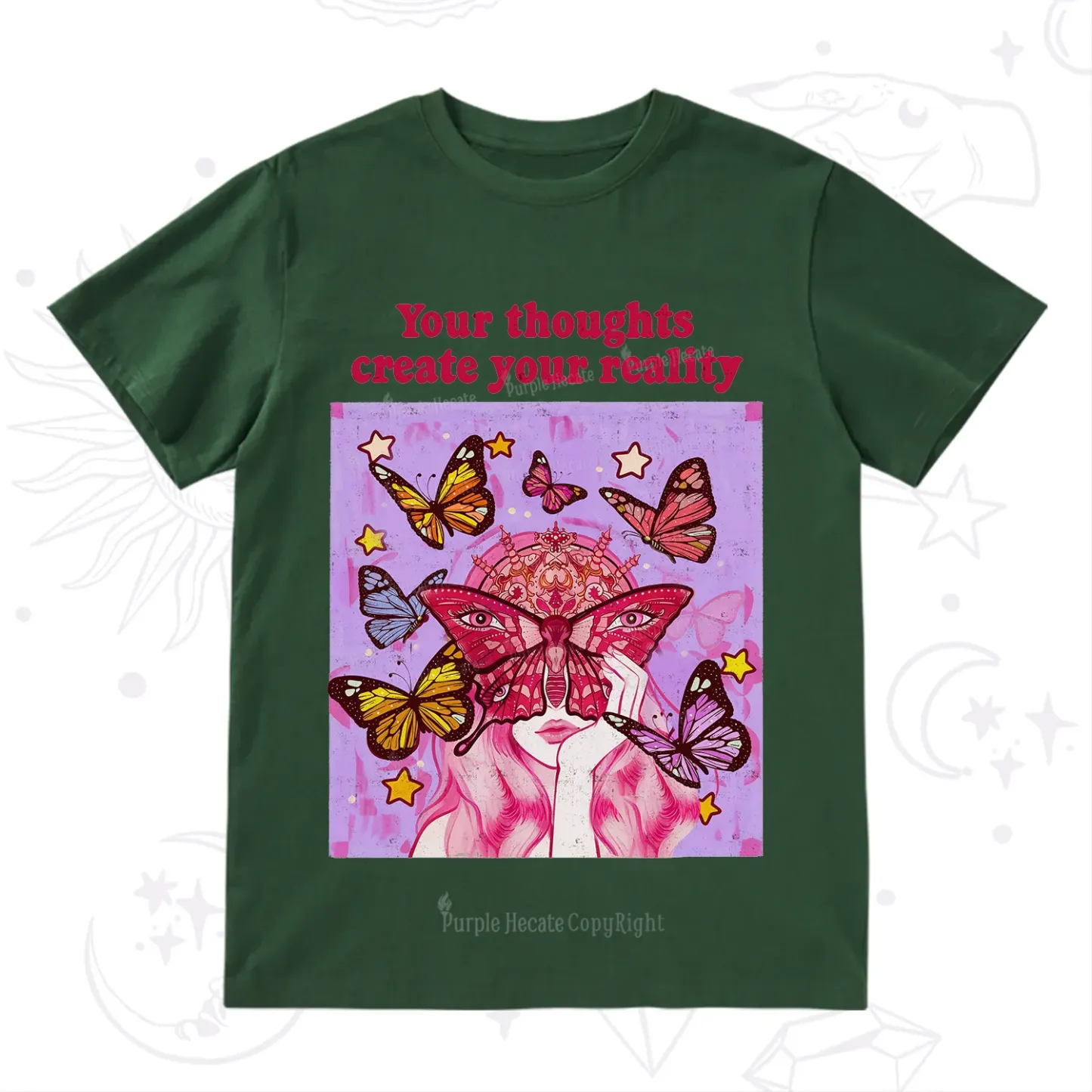 Purplehecate Create Your Reality T-Shirt