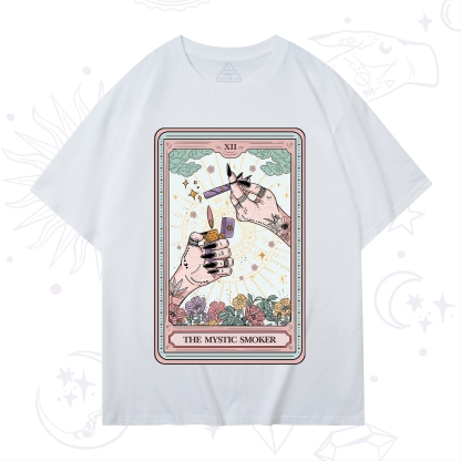 Purplehecate The Mystic Smoker Tarot Card T-Shirt
