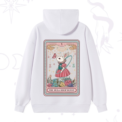 Purplehecate The Hula Hoop Bunny Tarot Hoodie