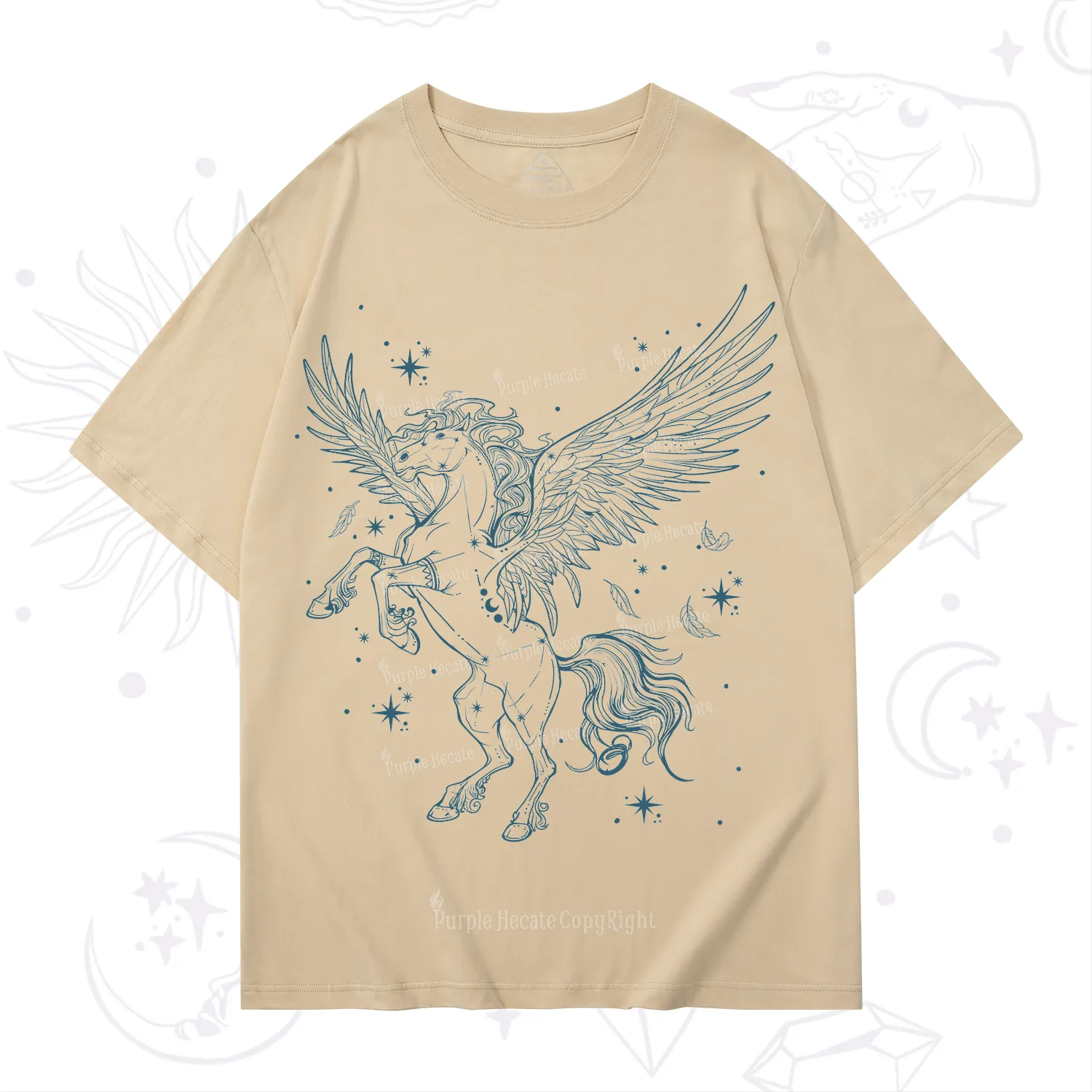 Purplehecate Celestial Pegasus T-Shirt