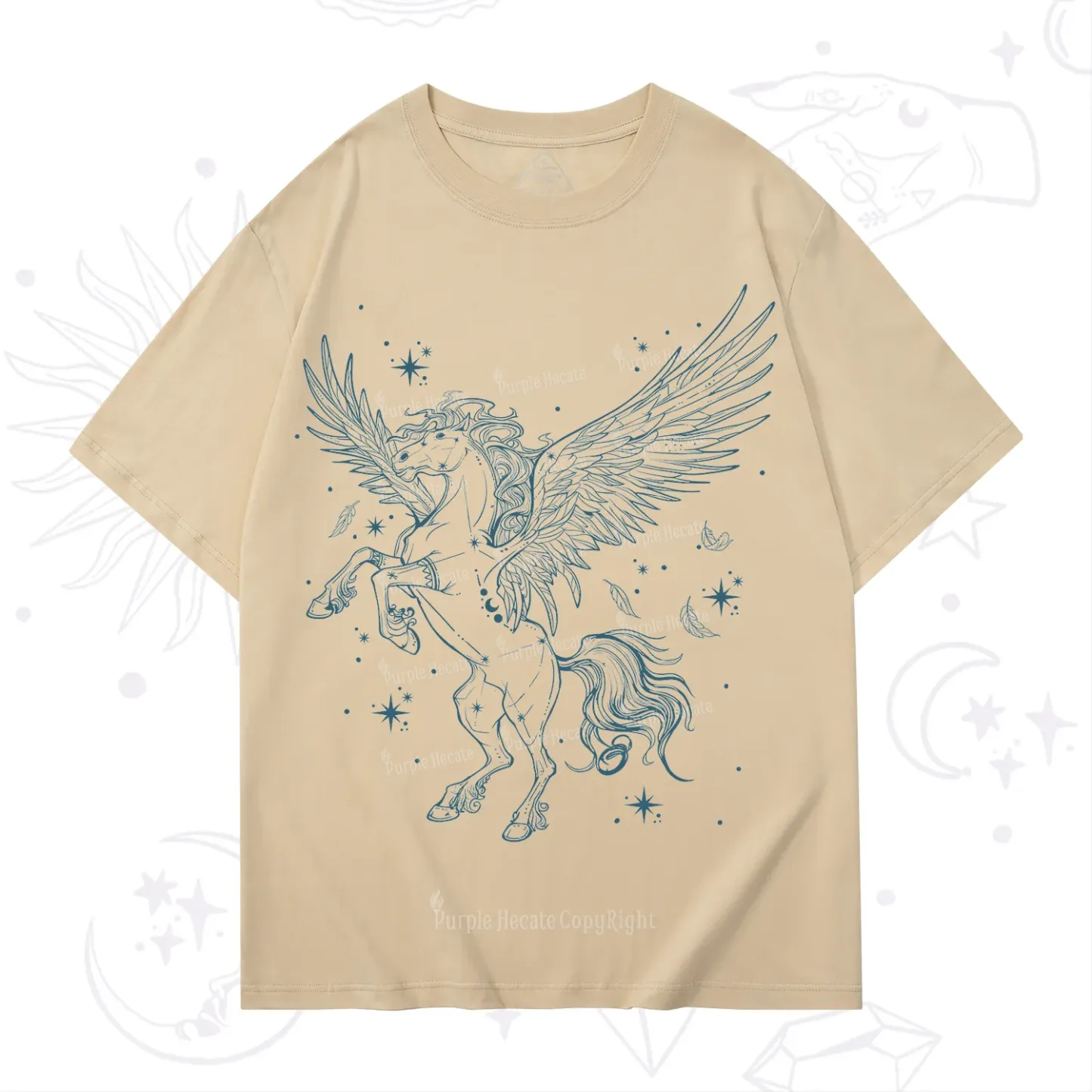 Purplehecate Celestial Pegasus T-Shirt