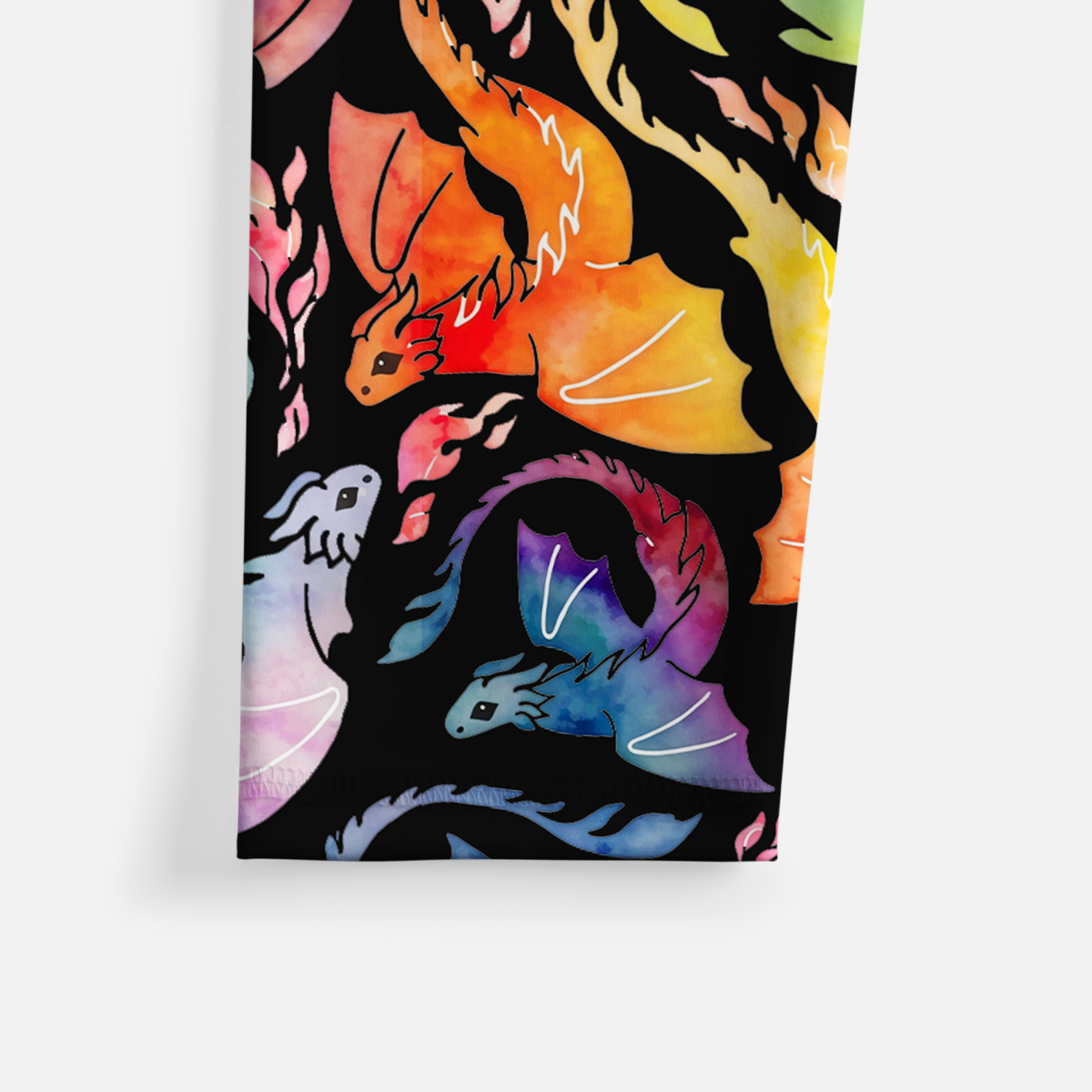 Purplehecate Rainbow Dragon Fire Yoga Pants