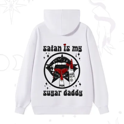 Purplehecate Satan Is My Sugar Daddy Hoodie