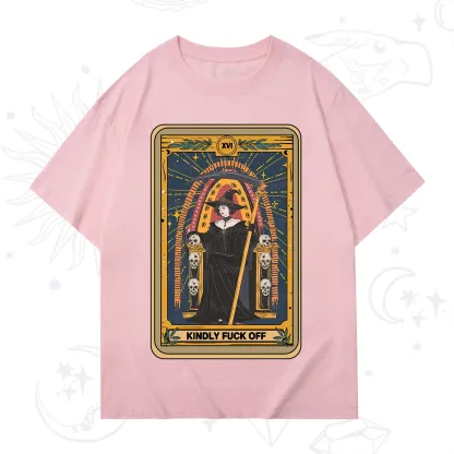 Purplehecate The Kindly Fuck Off Tarot T-Shirt