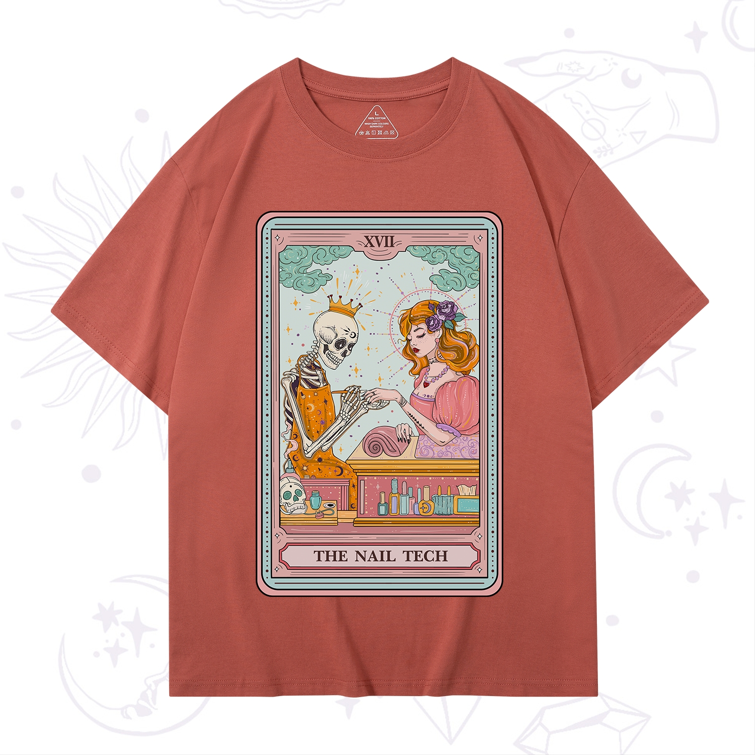 Purplehecate The Nail Tech Life Tarot T-Shirt