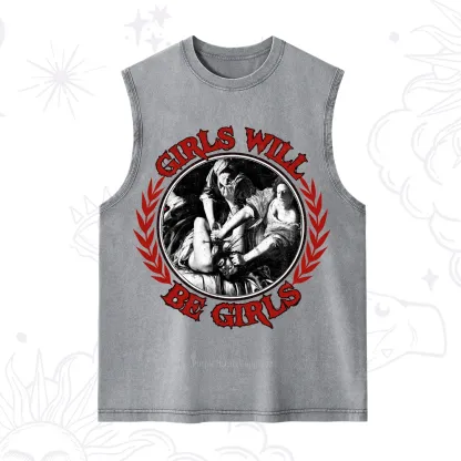 Purplehecate Girls Will Be Girls Witch Washed Tank