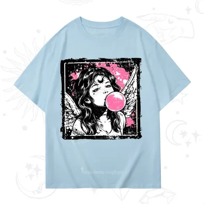 Purplehecate Grunge Angel with Bubblegum T-Shirt