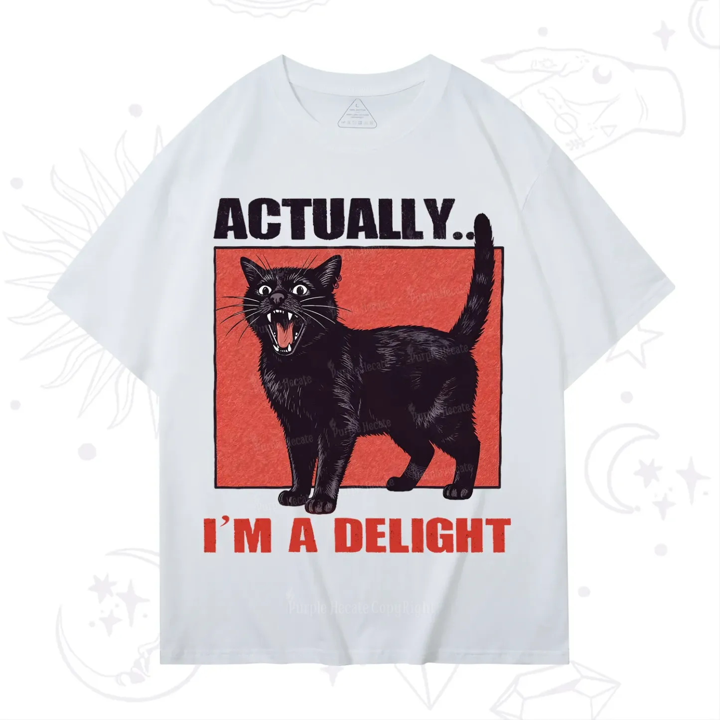Purplehecate Actually Im a Delight T-Shirt
