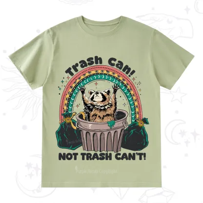 Purplehecate Trash Can Not Trash Can't Raccoon T-Shirt