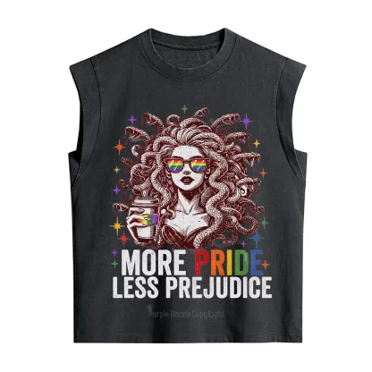 Purplehecate More Pride Less Prejudice Medusa Vintage Washed Tank