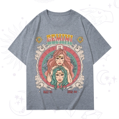 Purplehecate Gemini Cosmic Zodiac T-Shirt