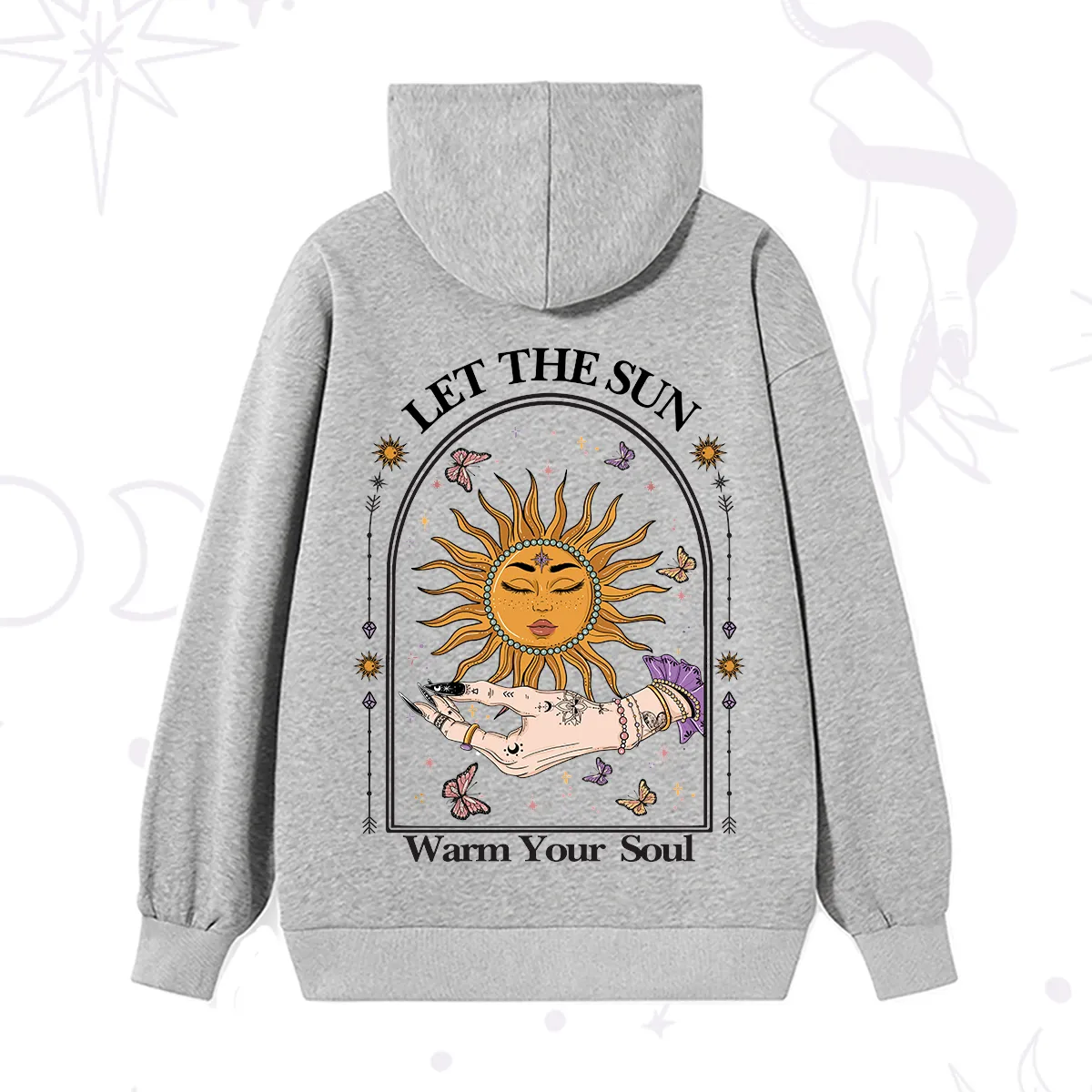 Purplehecate Let The Sun Warm Your Soul Hoodie