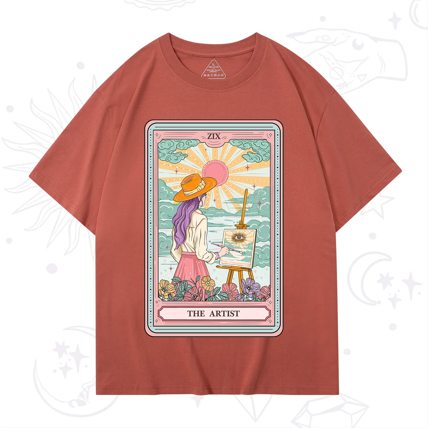 Purplehecate The Artist Tarot T-Shirt
