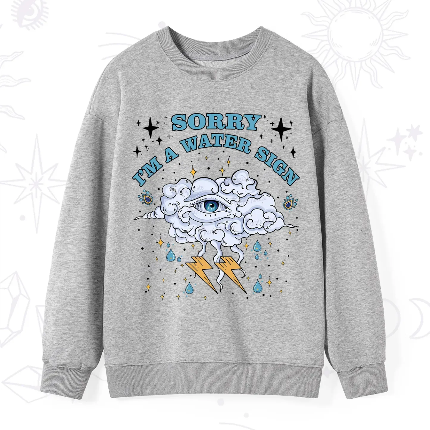 Purplehecate Sorry I'm A Water Sign Sweatshirt