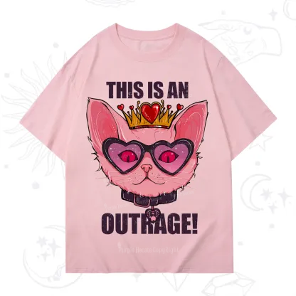 Purplehecate This is an Outrage T-Shirt