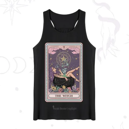Purplehecate The Witch Tarot Card Tank