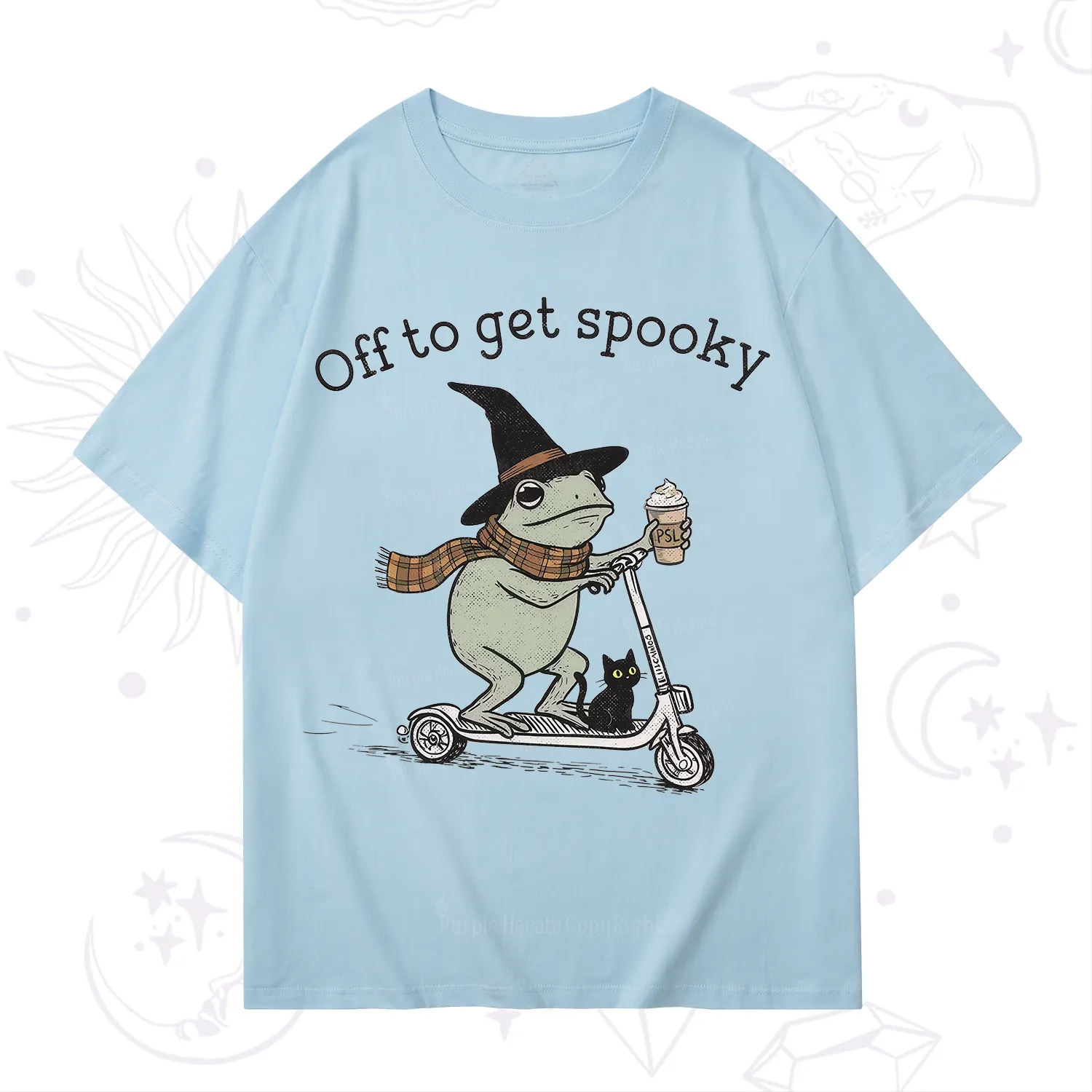 Purplehecate Off to get Spooky Halloween Forg T-Shirt