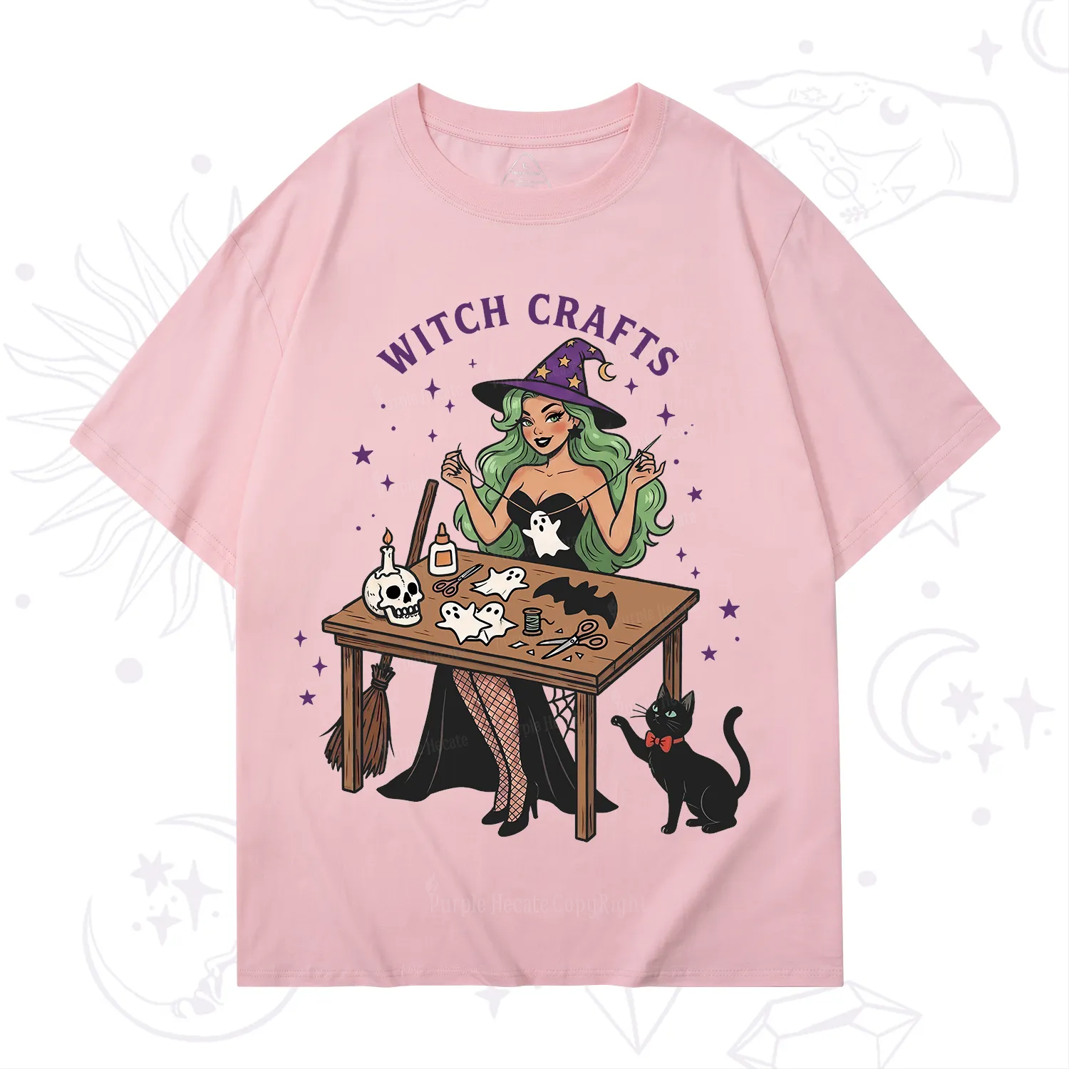 Purplehecate Quirky Witch Crafts T-Shirt