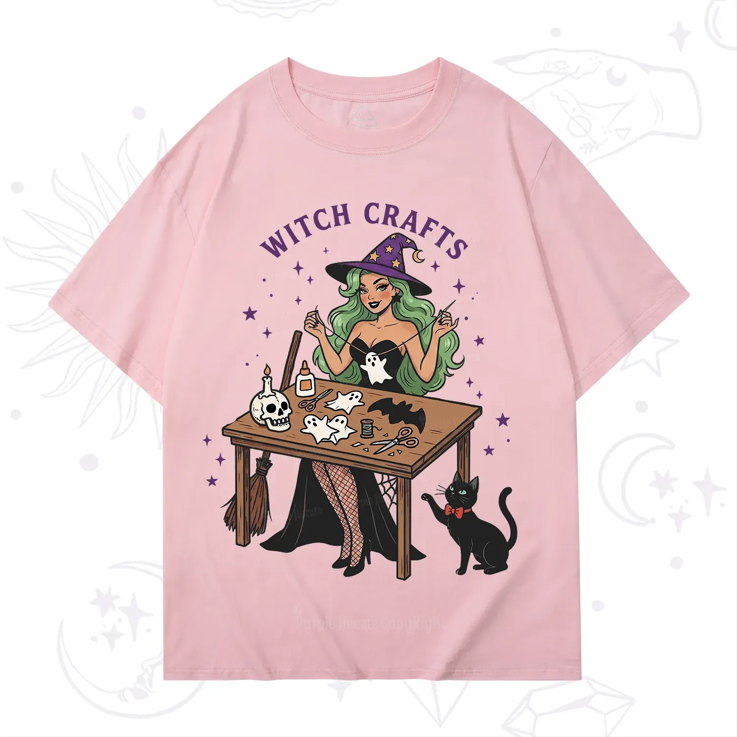 Purplehecate Quirky Witch Crafts T-Shirt
