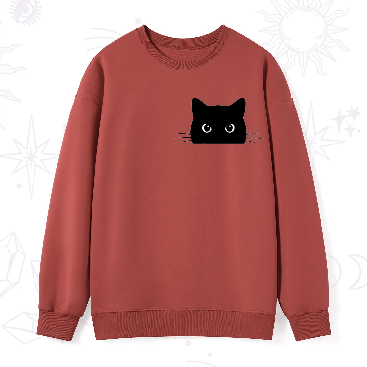 Purplehecate Black Cat Sweatshirt