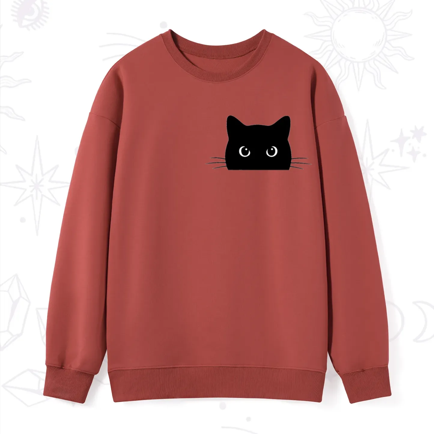Purplehecate Black Cat Sweatshirt