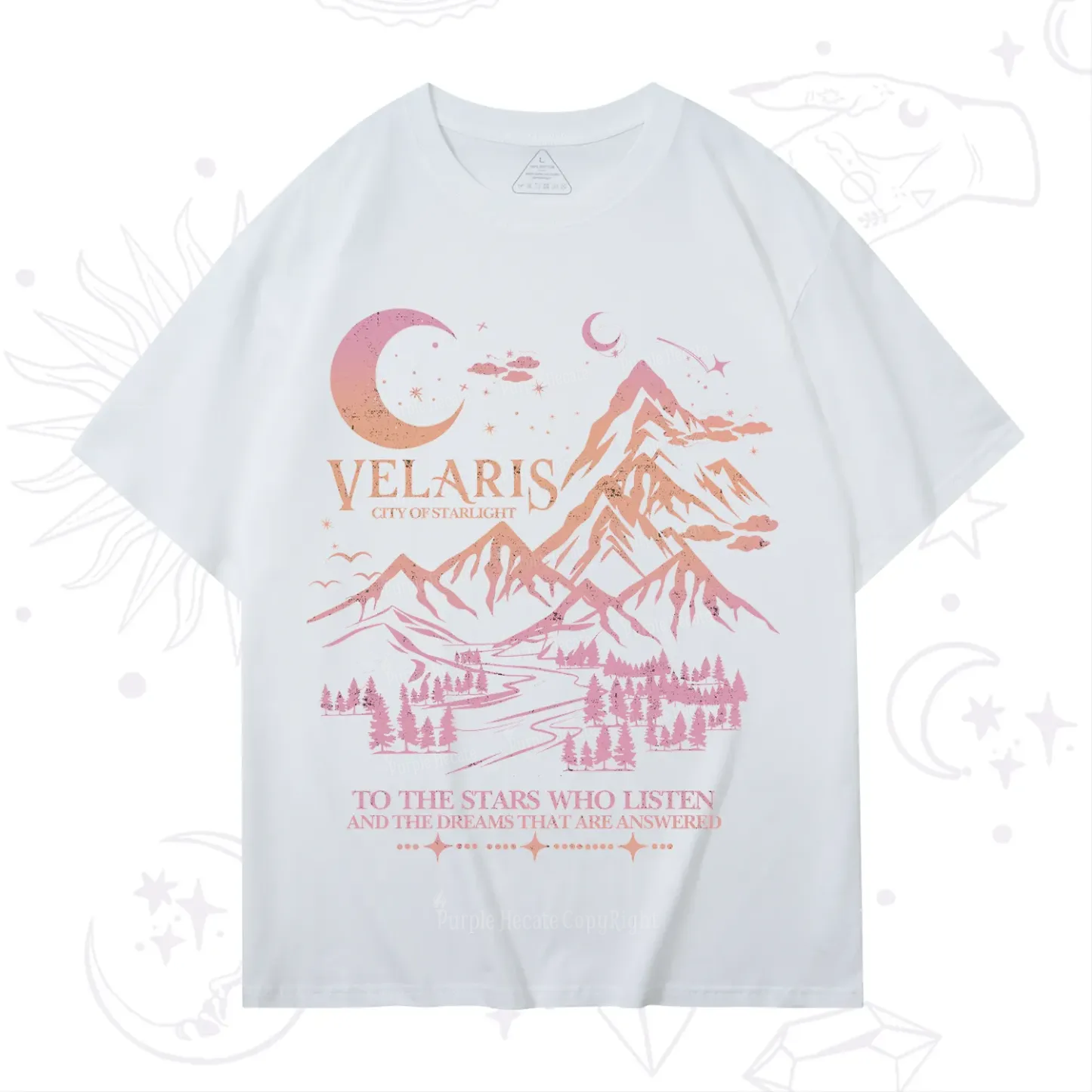 Purplehecate Echoes of the Hidden City T-Shirt