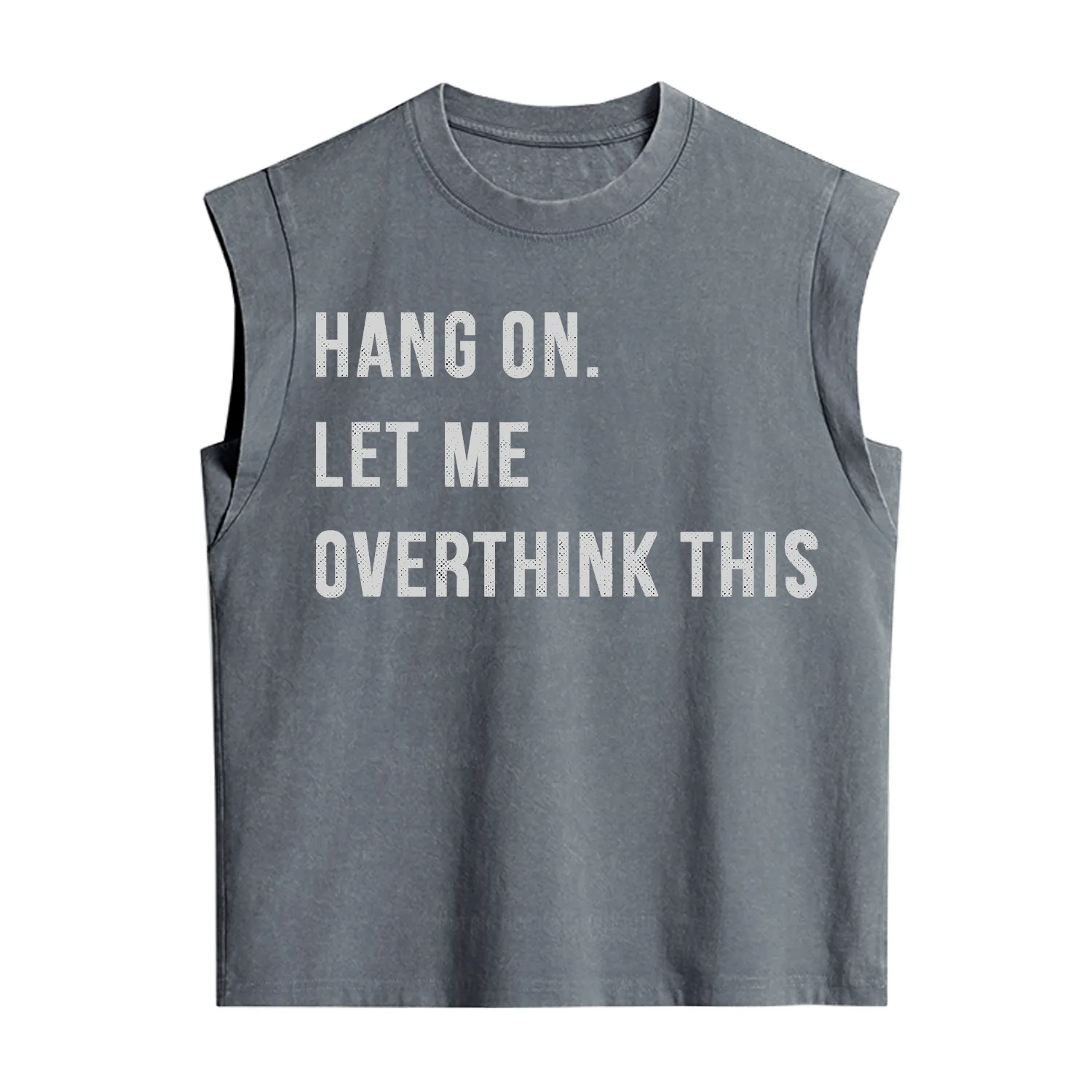 Purplehecate Hang on Let Me Overthink This Vintage Washed Tank