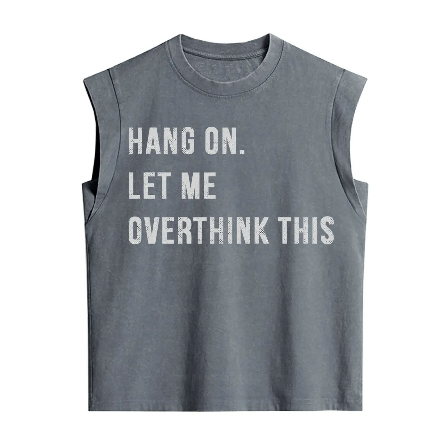 Purplehecate Hang on Let Me Overthink This Vintage Washed Tank