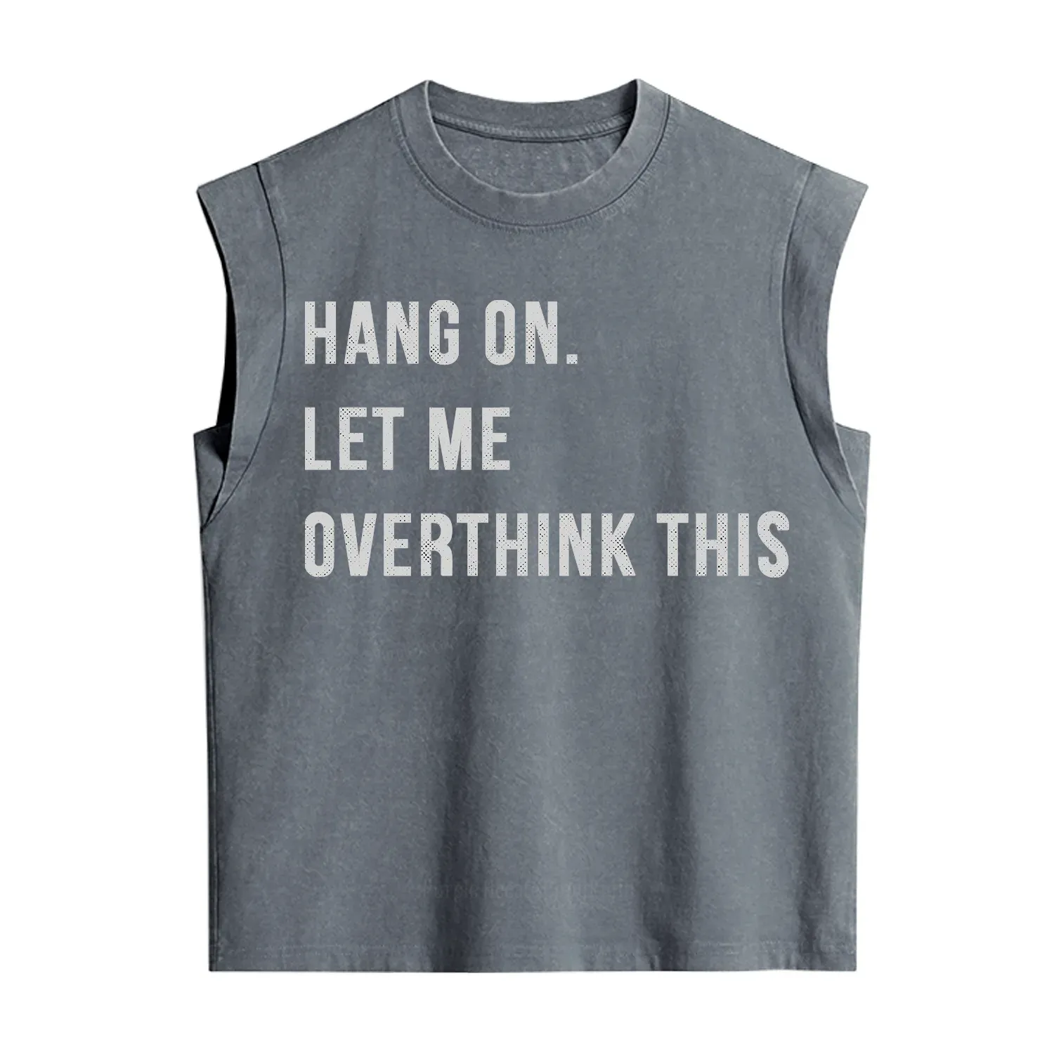 Purplehecate Hang on Let Me Overthink This Vintage Washed Tank