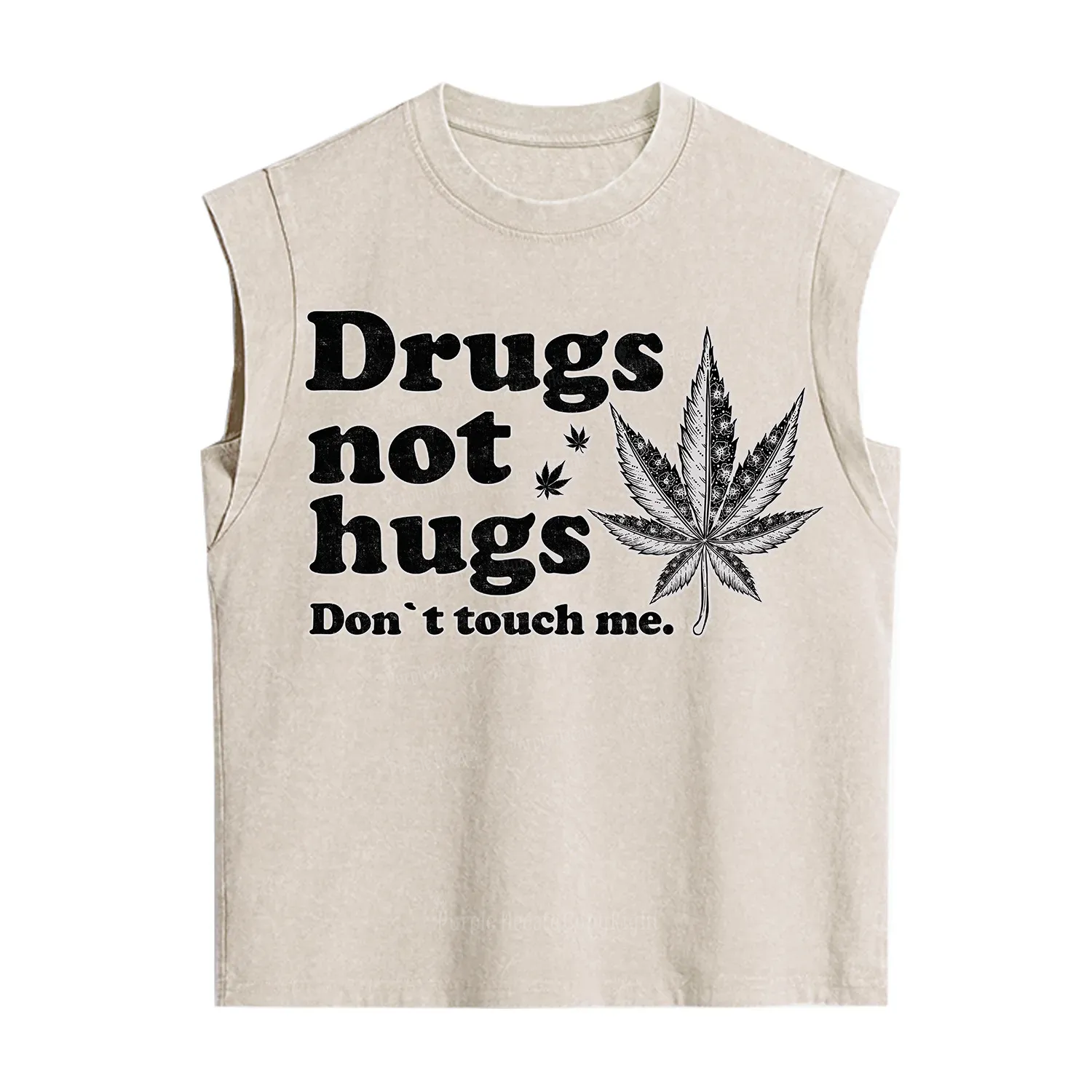 Purplehecate Don't Touch Me Vintage Washed Tank