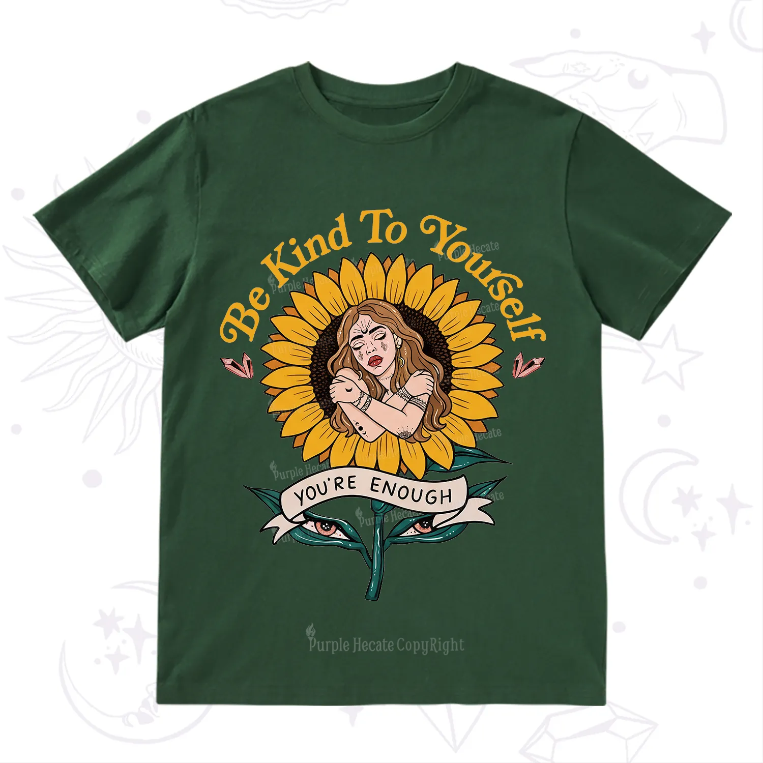 Purplehecate Be Kind To Yourself T-Shirt