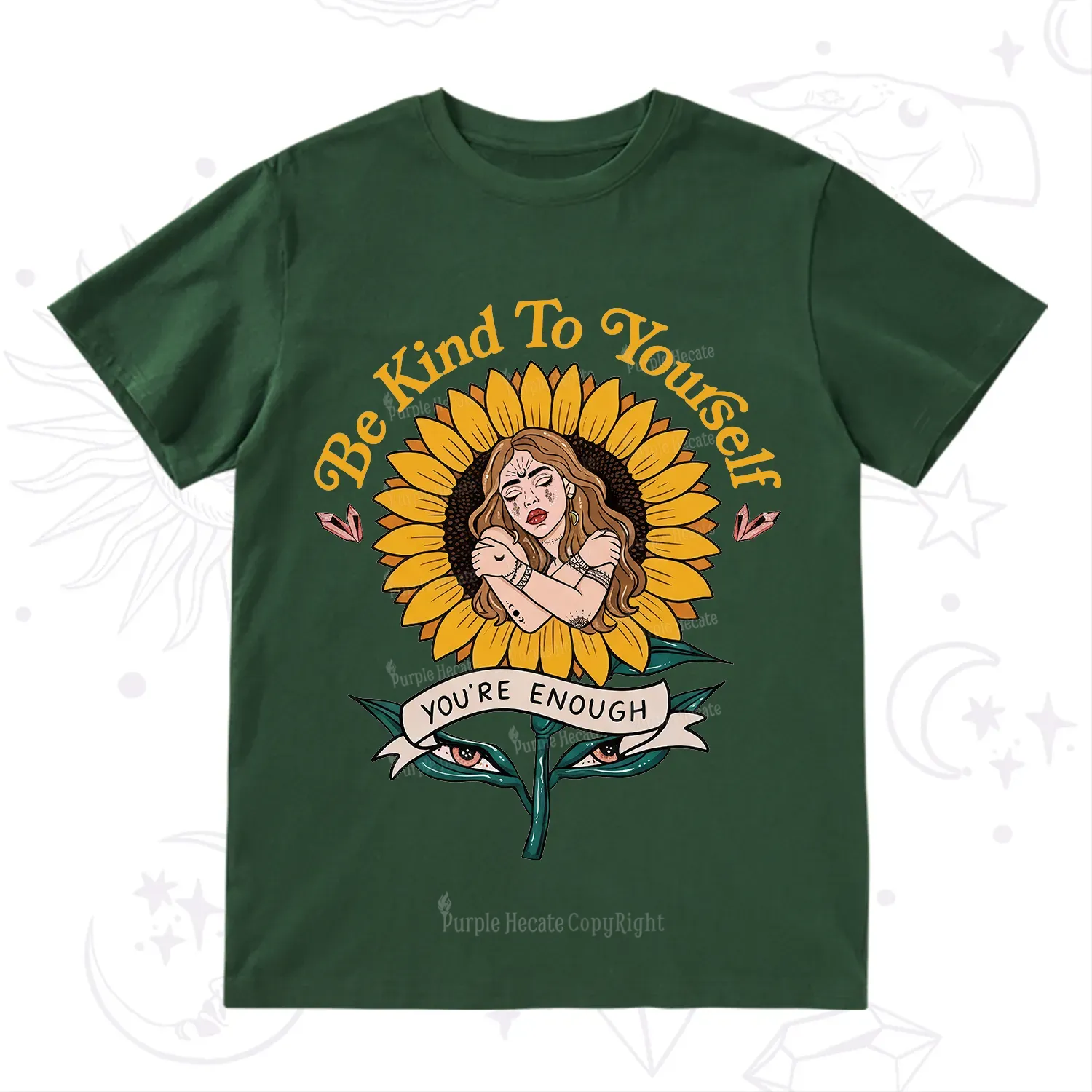 Purplehecate Be Kind To Yourself T-Shirt