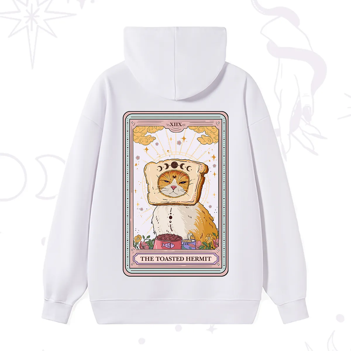 Purplehecate The Toasted Hermit Tarot Hoodie