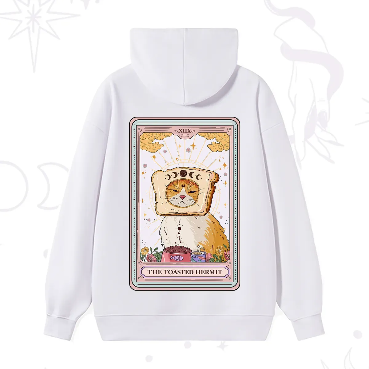 Purplehecate The Toasted Hermit Tarot Hoodie