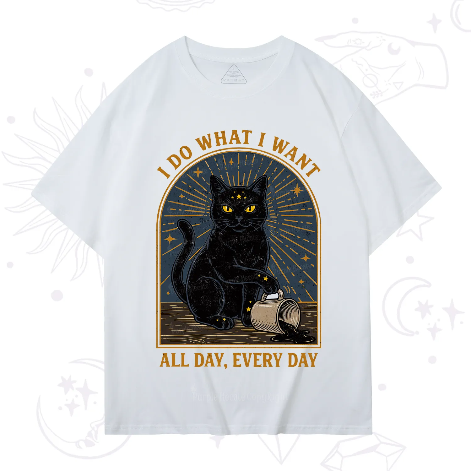 Purplehecate I Do What I What All Day T-Shirt