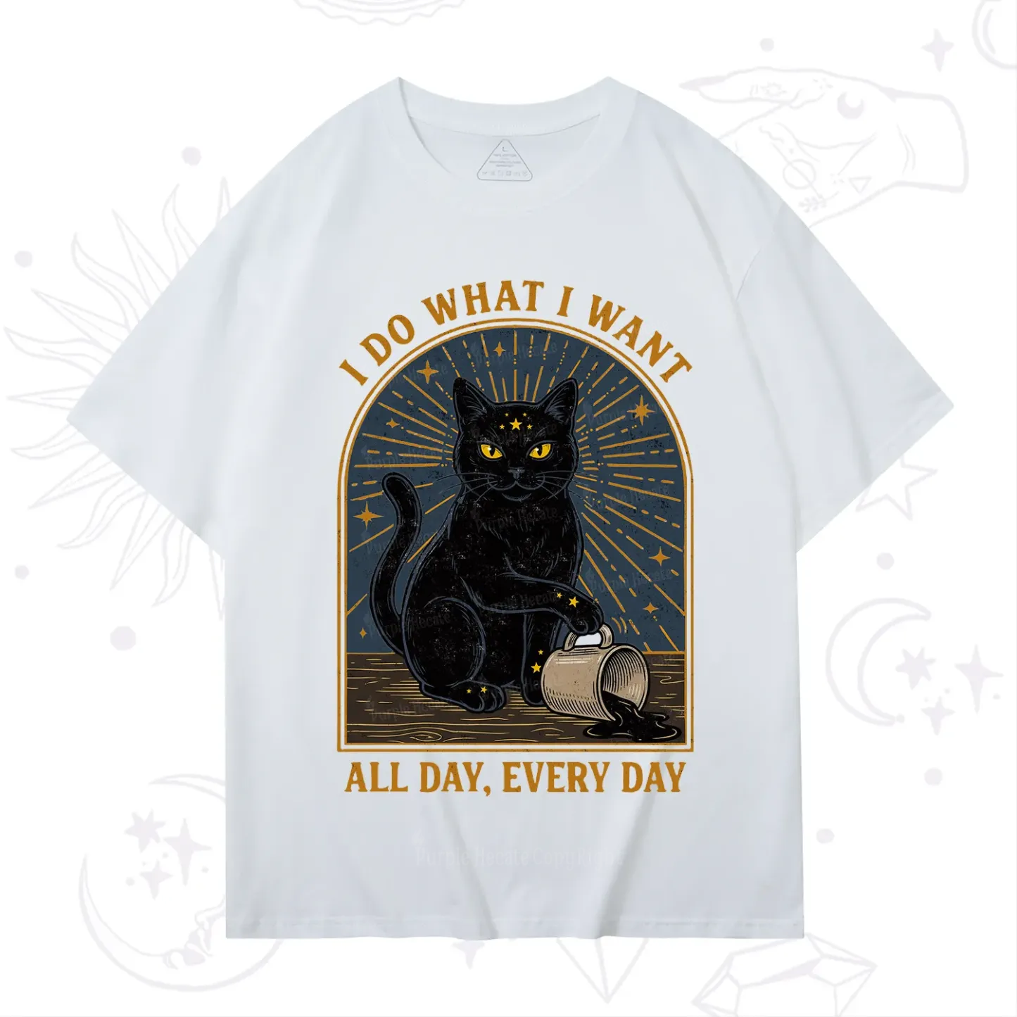 Purplehecate I Do What I What All Day T-Shirt