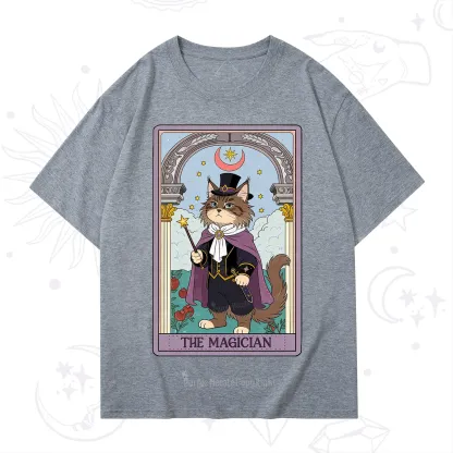Purplehecate The Magician Cat Tarot T-Shirt