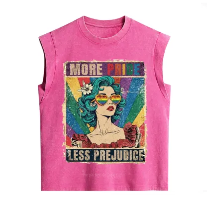 Purplehecate More Pride Less Prejudice Vintage Washed Tank