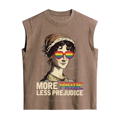 Purplehecate More Pride Less Prejudice Vintage Washed Tank