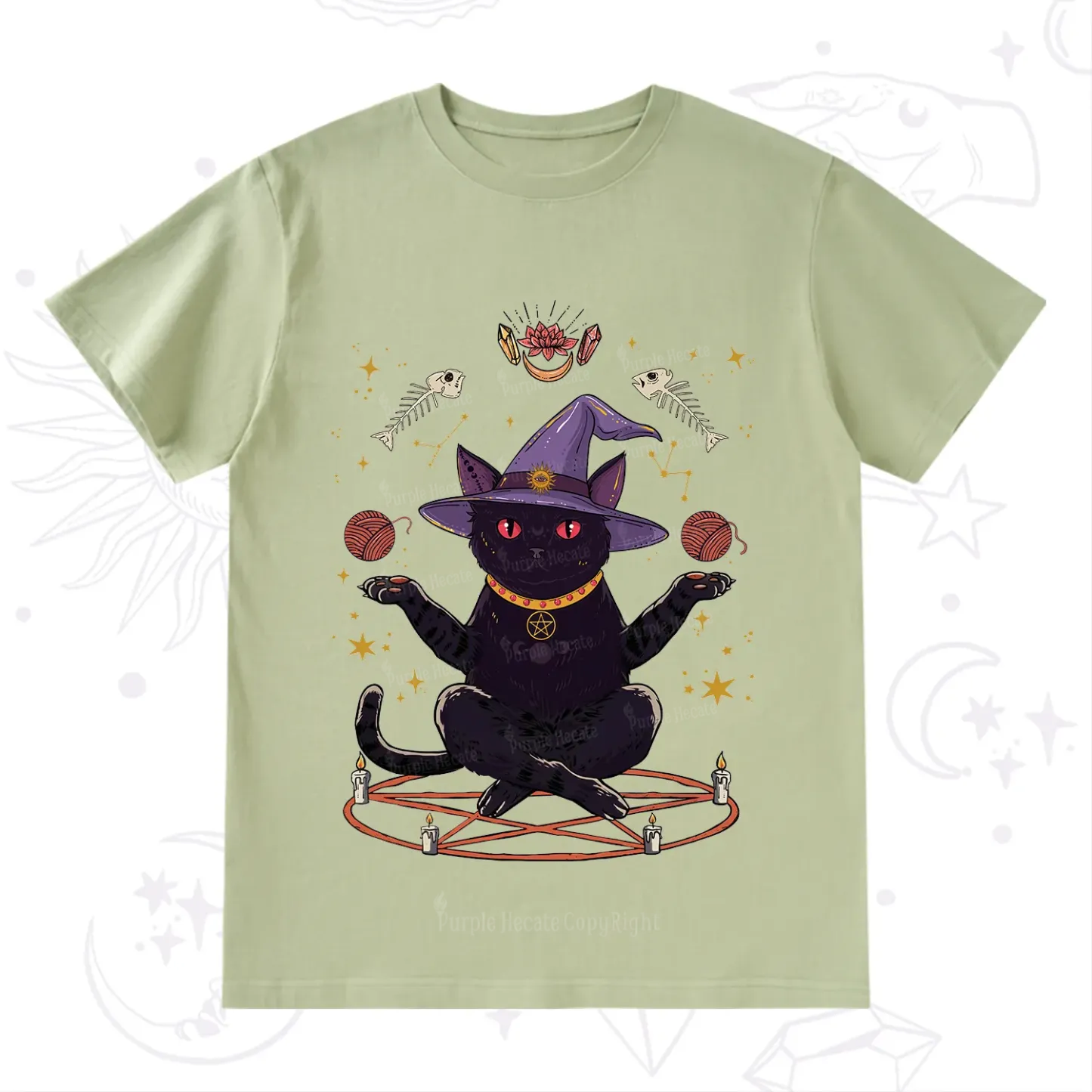 Purplehecate Meowitch Rituals T-Shirt