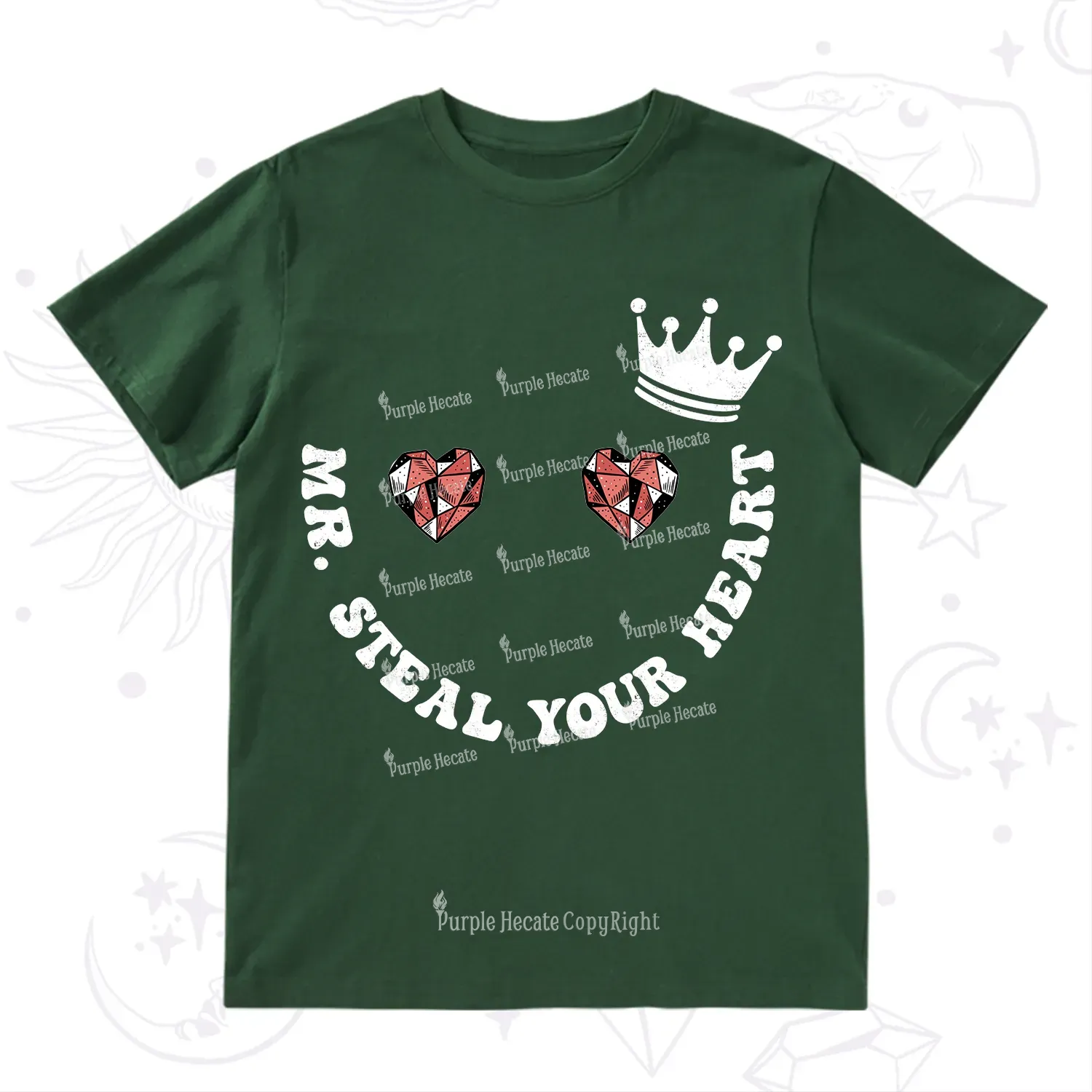 Purplehecate Mr Steal Your Heart Valentine T-Shirt