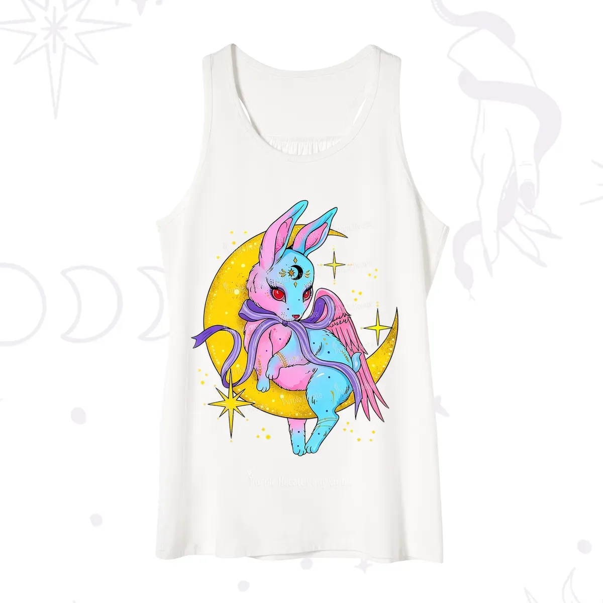 Purplehecate Moonlit Dream Bunny Tank