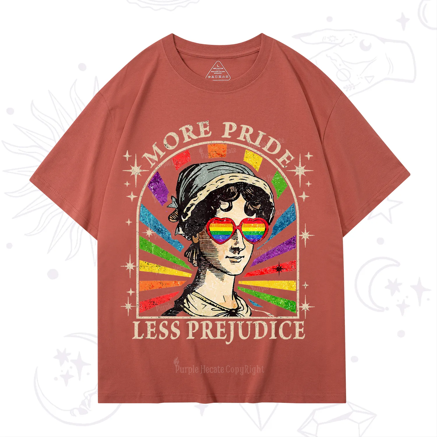 Purplehecate More Pride Less Prejudice T-Shirt